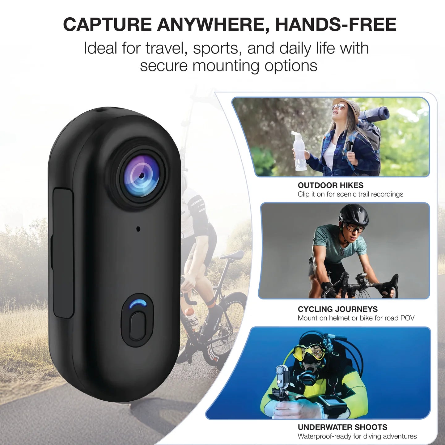 Snap-on Bodycam 1080P/4K™