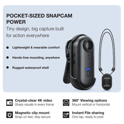 Snap-on Bodycam 1080P/4K™